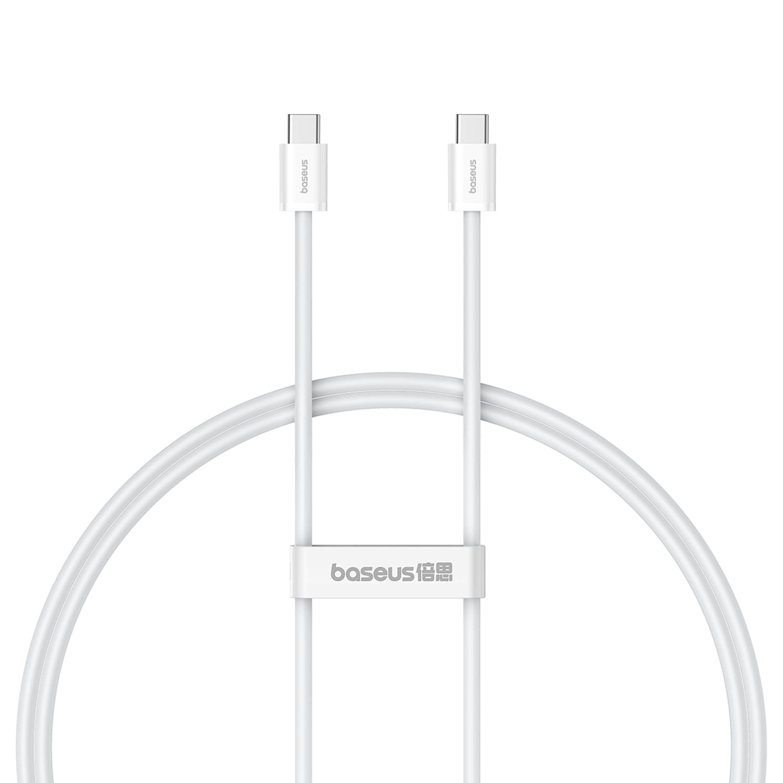 Kabel przewód USB-C 30W PD 480Mb/s Superior Series ll 1m biały