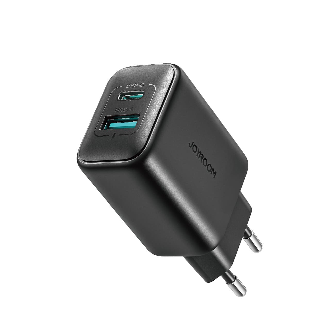 Ładowarka sieciowa USB-C i USB-A 25W SFC PPS PD - czarna