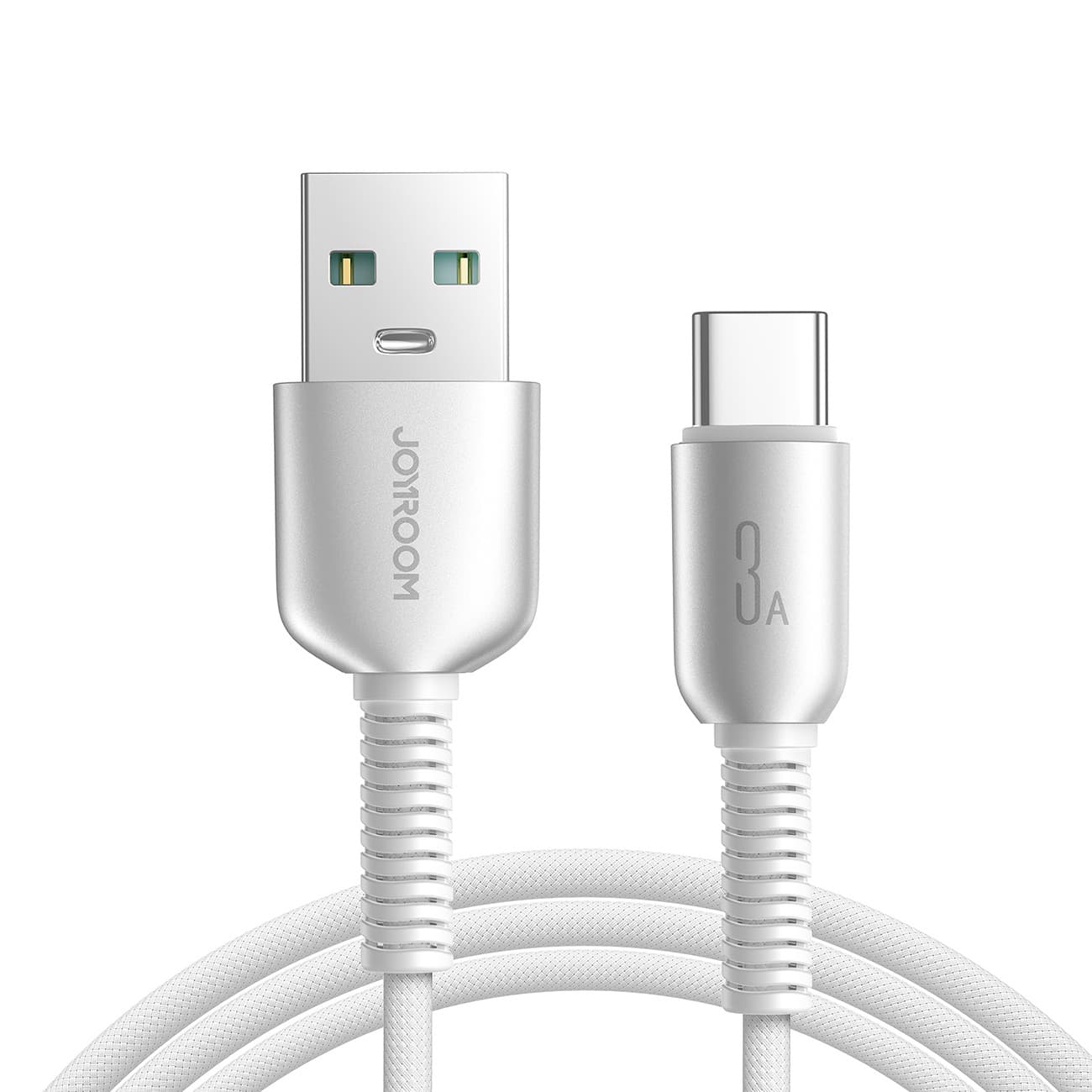 Kabel przewód Cutting-Edge Series 3A USB-A - USB-C 1.2m - szary