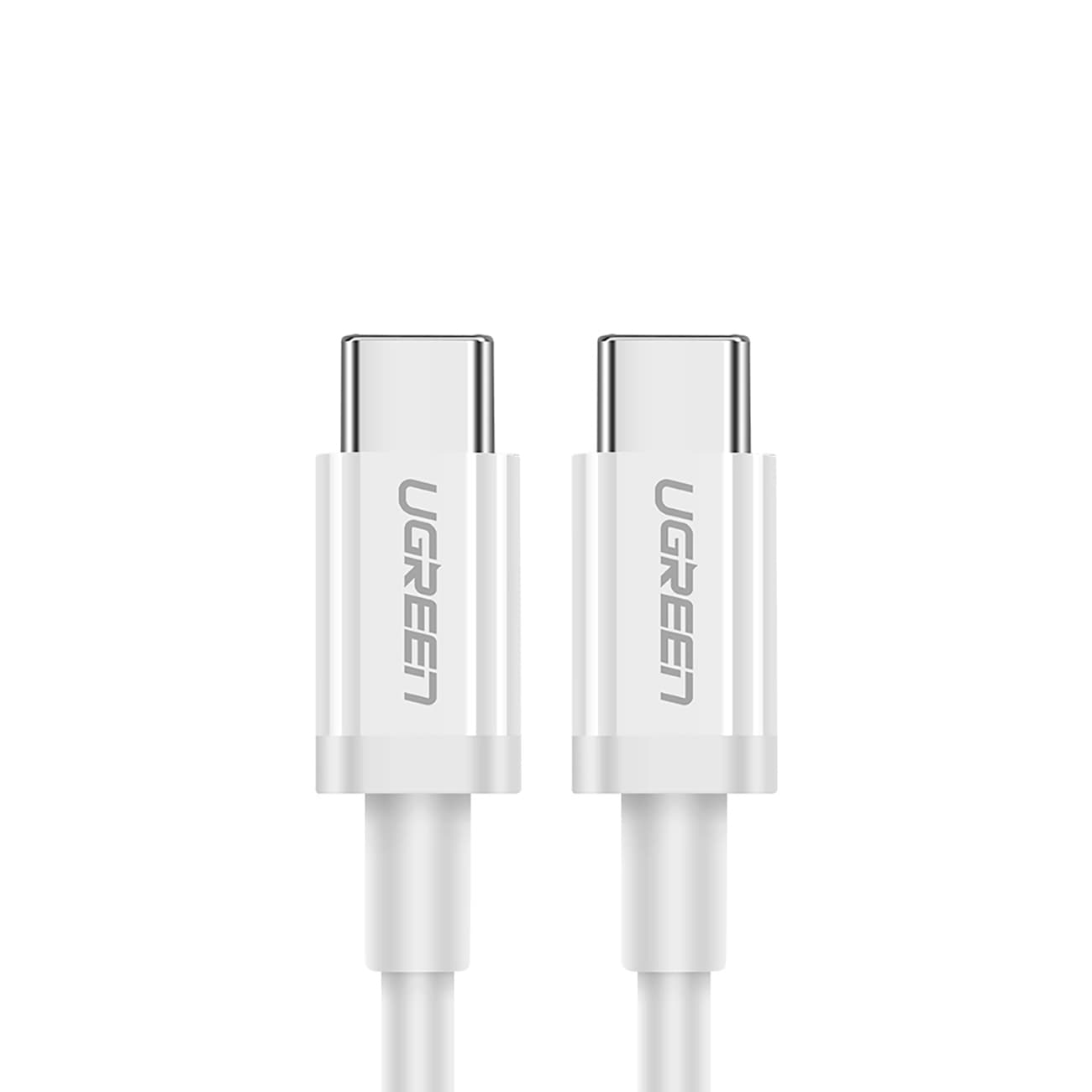 Kabel przewód USB-C - USB-C PD QC AFC 2m - biały