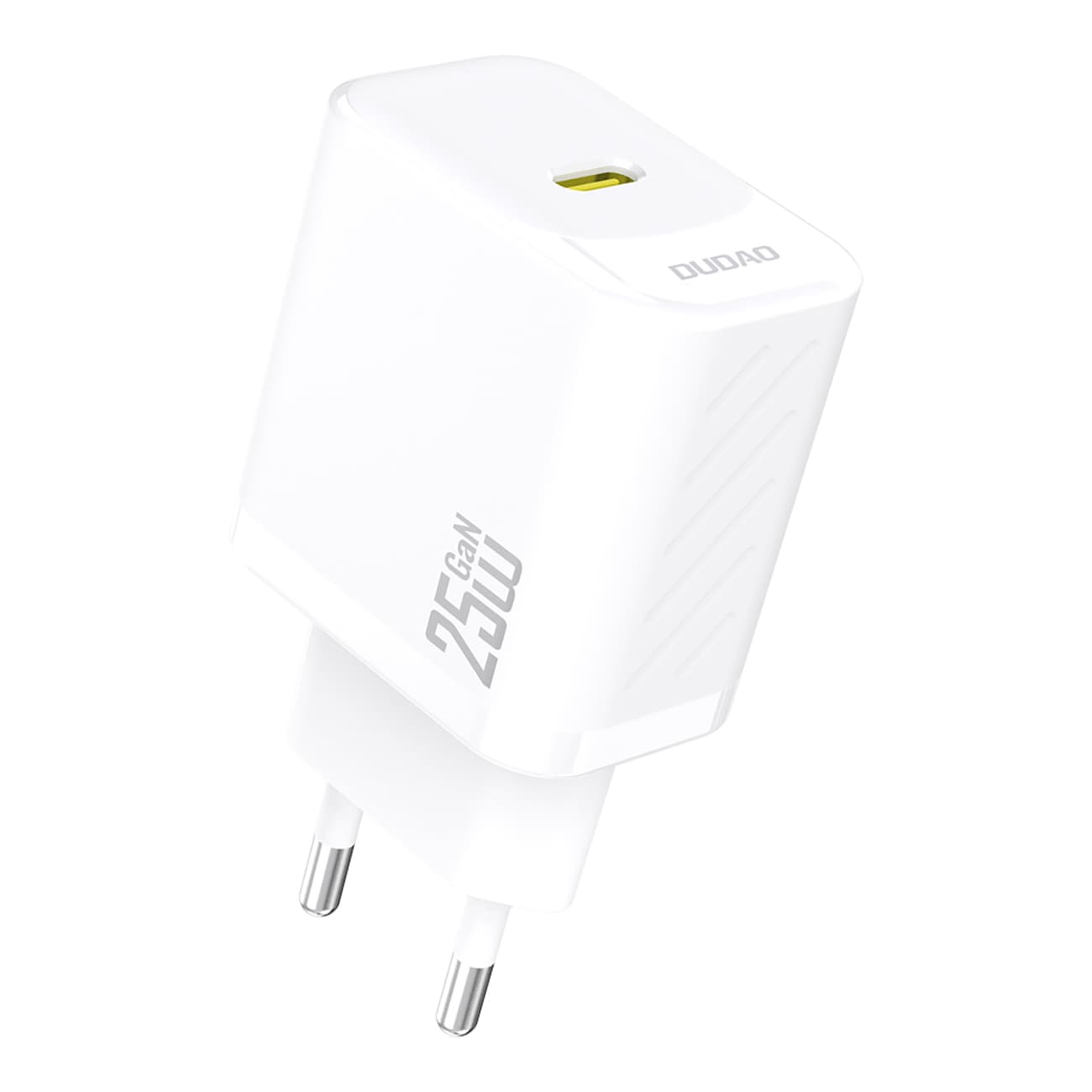 Ładowarka sieciowa 25W GaN USB-C - biała