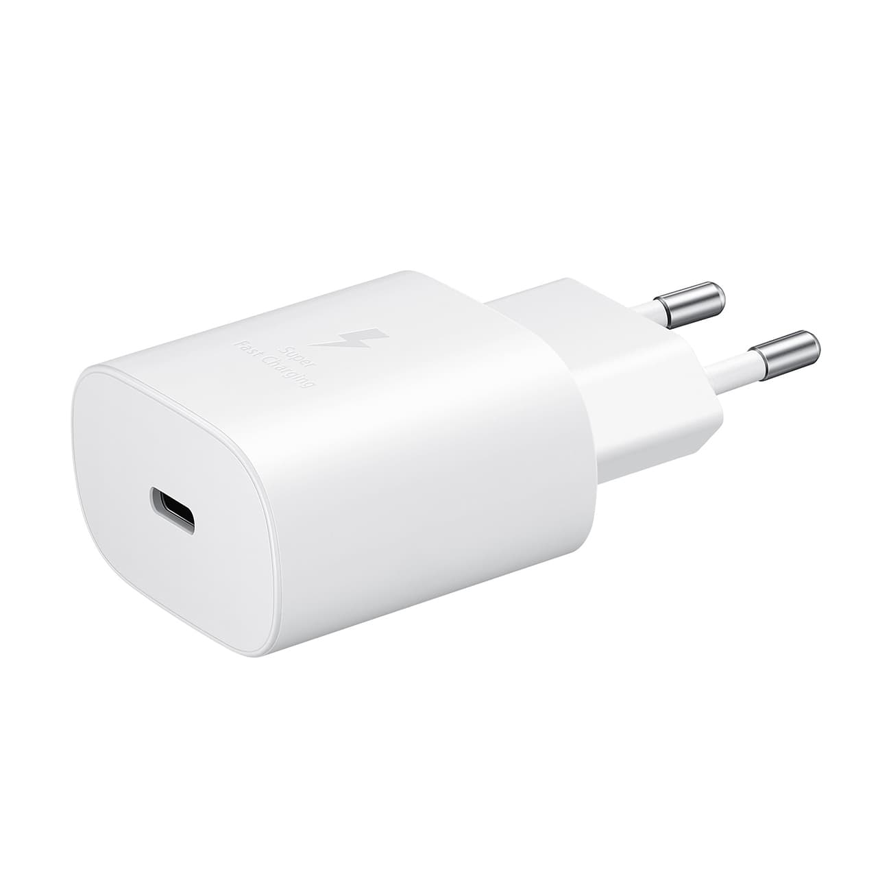 Szybka ładowarka sieciowa Samsung USB-C 25W - biała