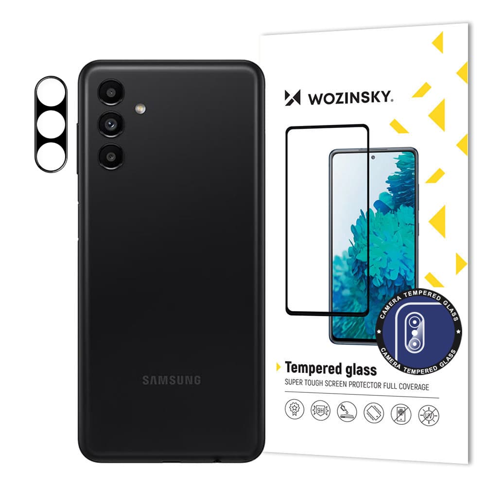 Szkło hartowane 9H na cały aparat kamerę Samsung Galaxy A13 5G Full Camera Glass
