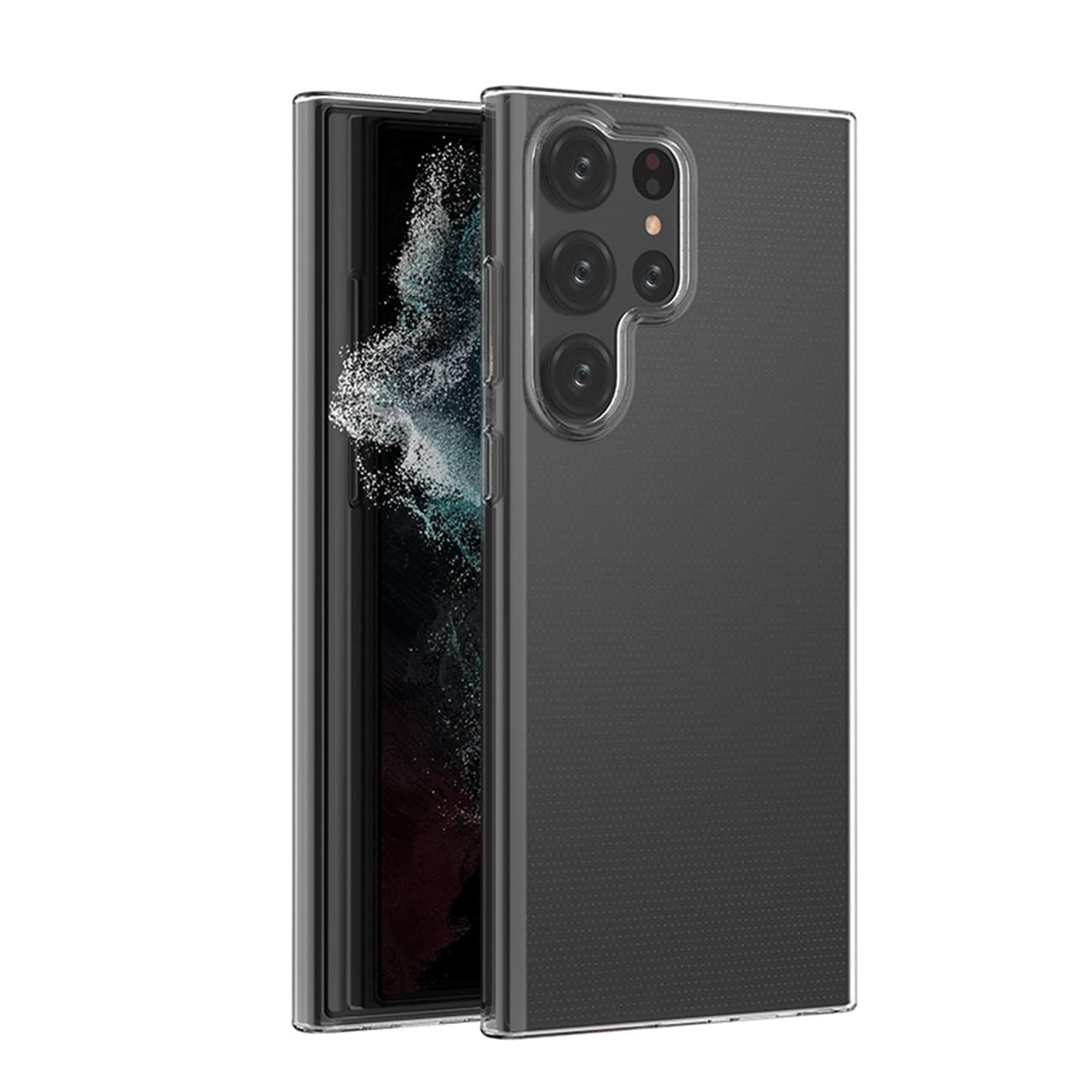 Etui cienki pokrowiec 0.5mm na Samsung Galaxy S23 Ultra - przezroczyste