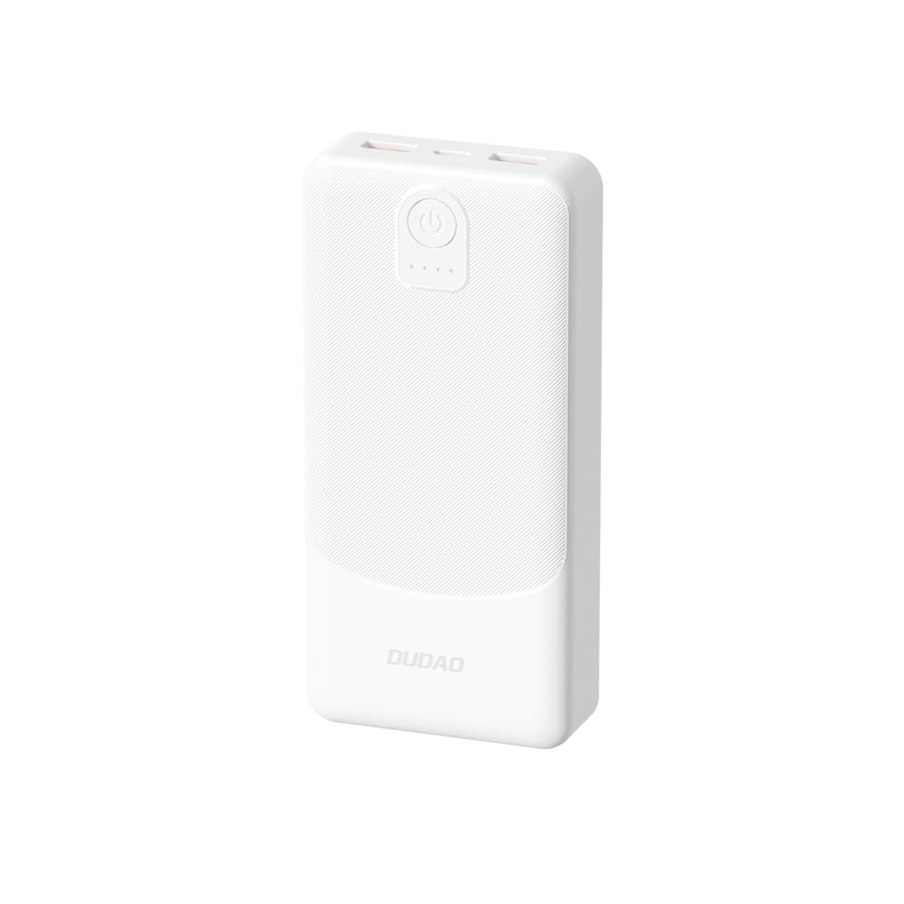 Powerbank K10 10000mAh USB-A 12W 2.4A - biały